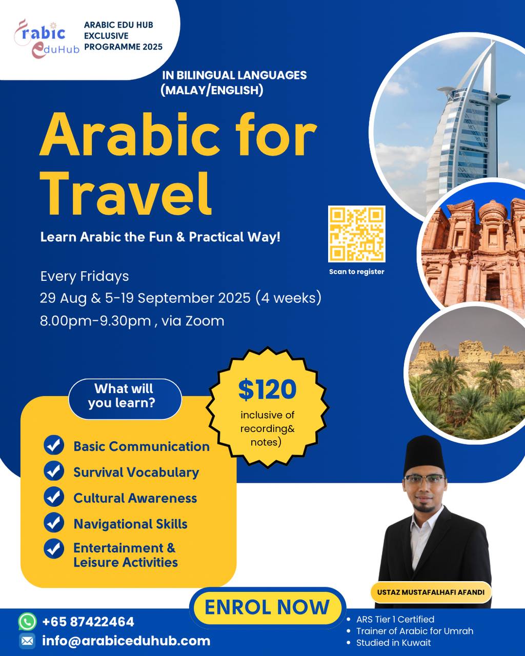 Arabic for Travel 2025