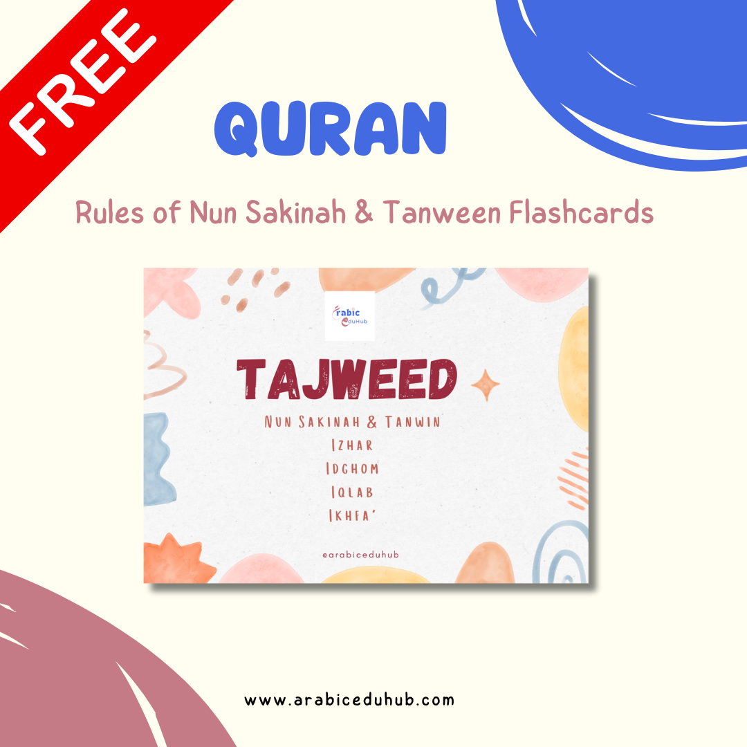 Rules of Nun Sakinah & Tanween