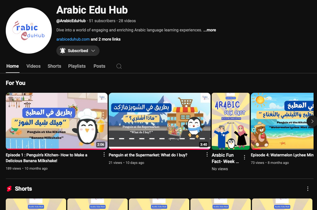 Bringing Arabic to Life with Bitriq – Watch Our Latest YouTube Episodes!
